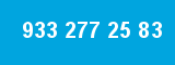 933 277 25 83 933 277 25 83